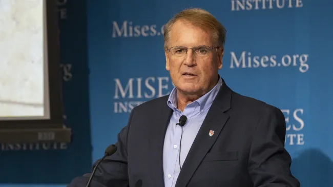 Tom DiLorenzo at Mises University 2024